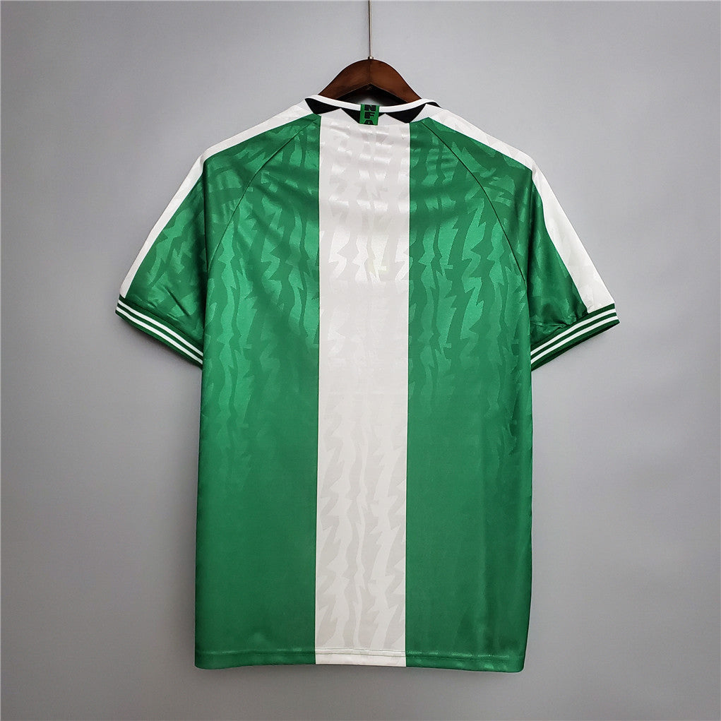 Selección de Nigeria. Camiseta local 1996