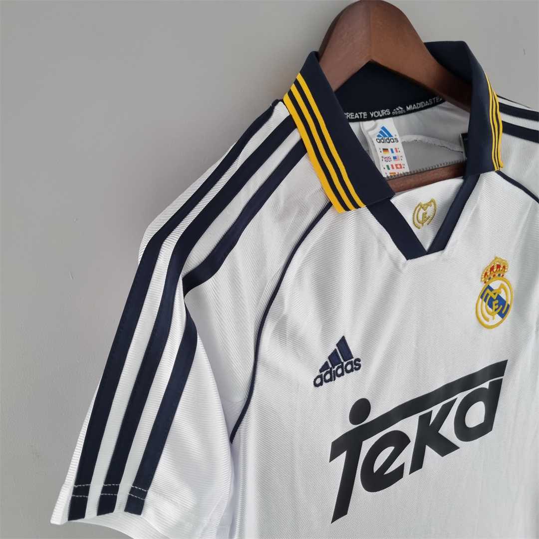 Real Madrid. Camiseta local 1998-2000