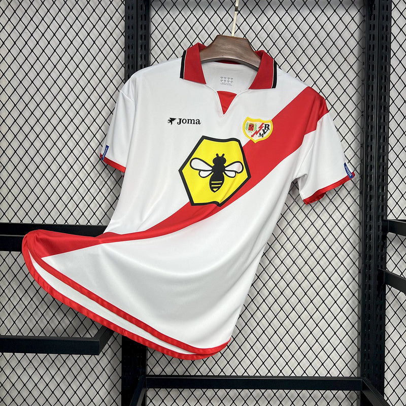 Rayo Vallecano. Camiseta local 2001-2002