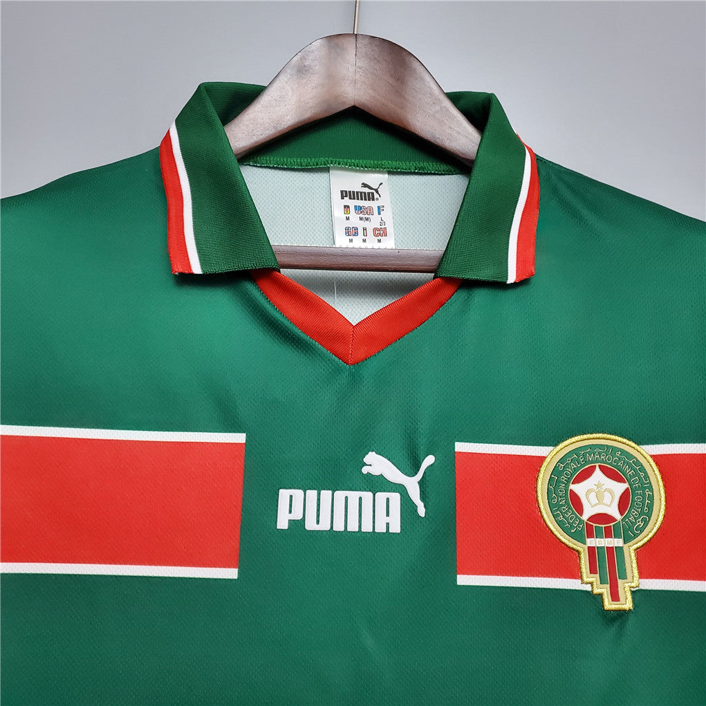 Selección de Marruecos. Camiseta local 1998