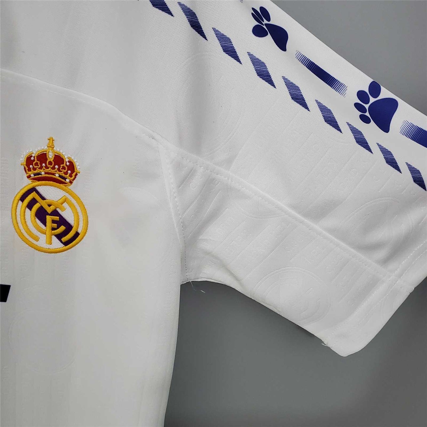 Real Madrid. Camiseta local 1996-1997