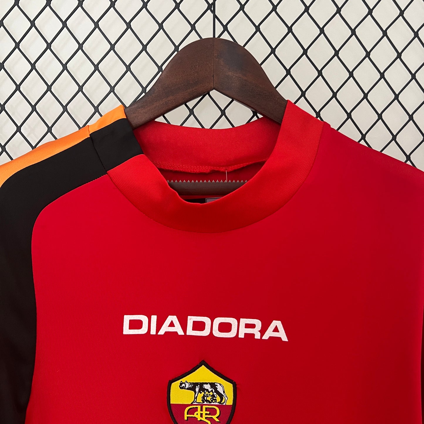 AS Roma. Camiseta local 2004-2005