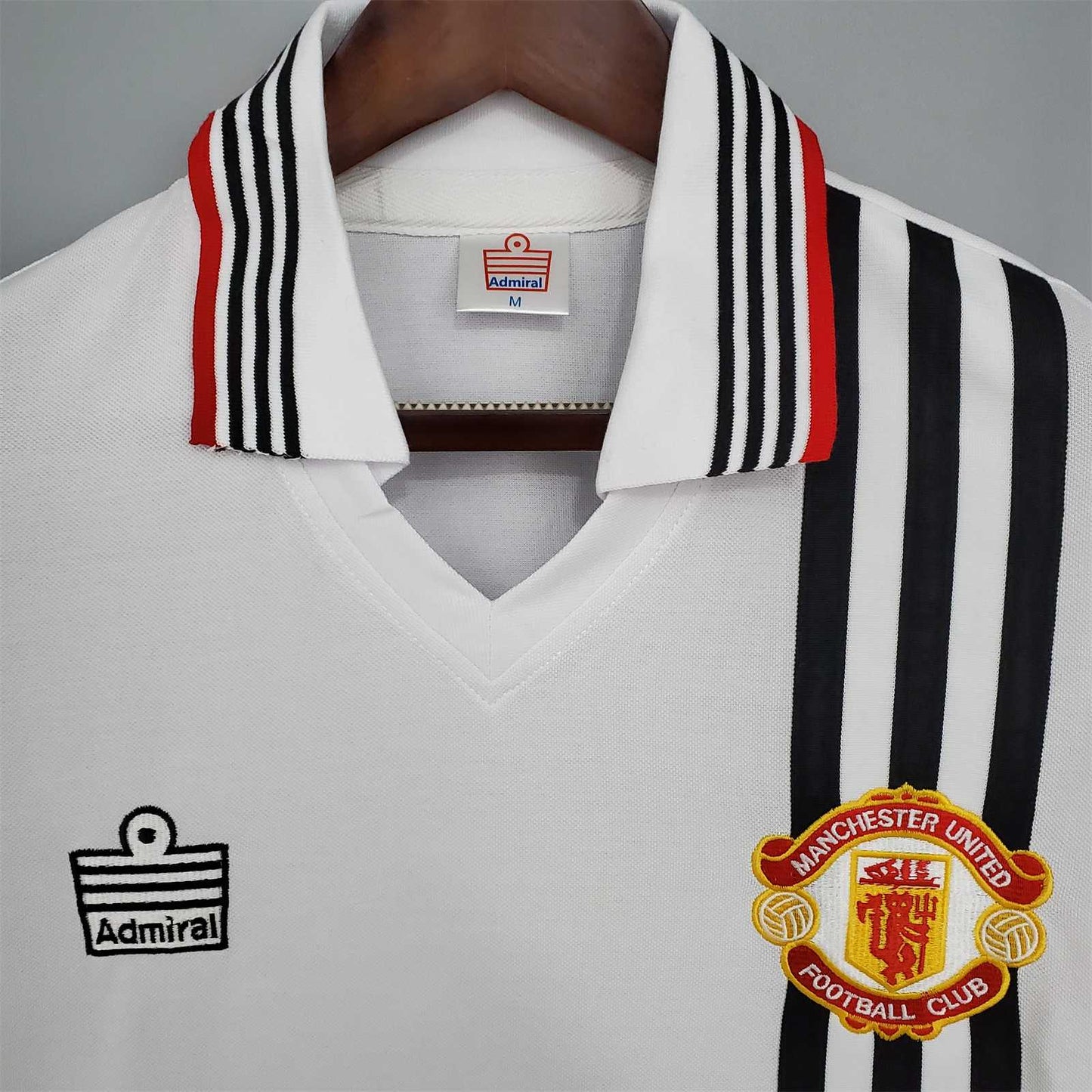 Manchester United. Camiseta visitante 1975-1980