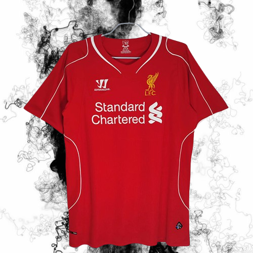 Liverpool. Camiseta local 2014-2015