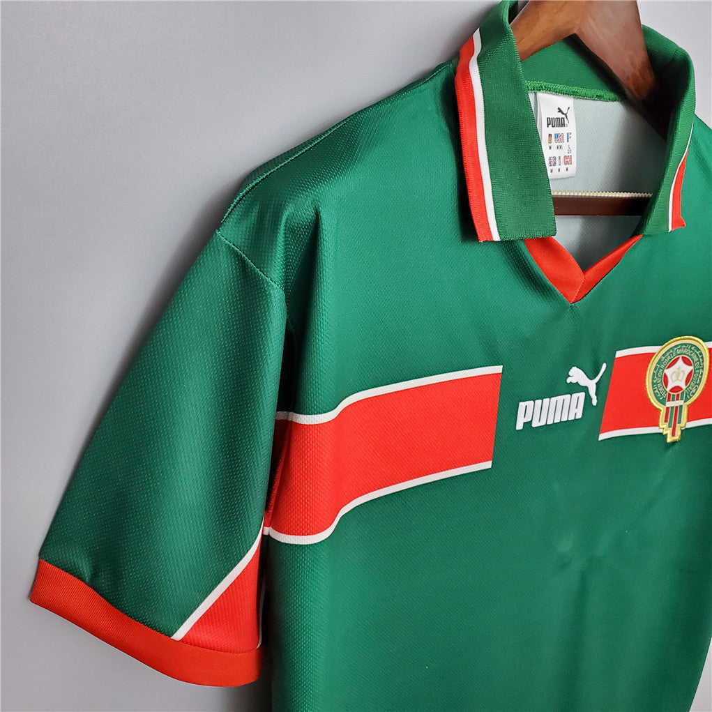 Selección de Marruecos. Camiseta local 1998