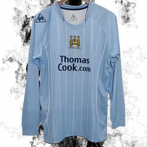 Manchester City. Camiseta local 2007-2008