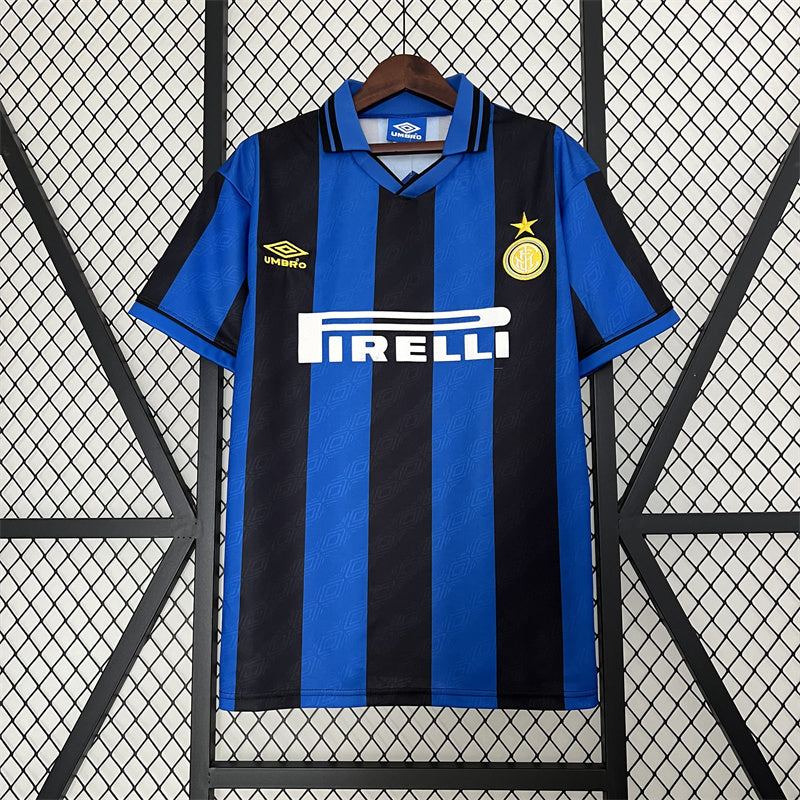 Inter de Milán. Camiseta local 1995-1996