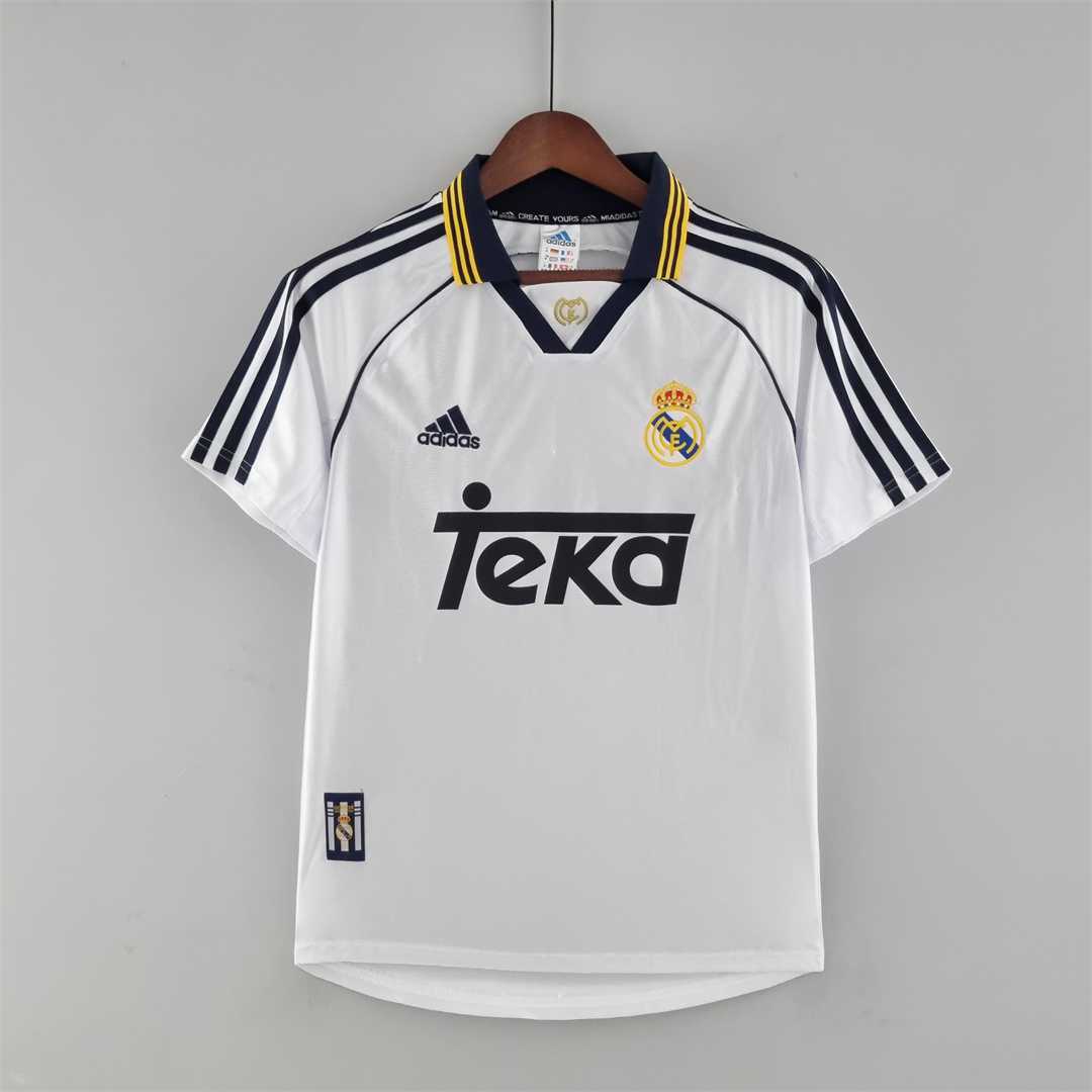 Real Madrid. Camiseta local 1998-2000