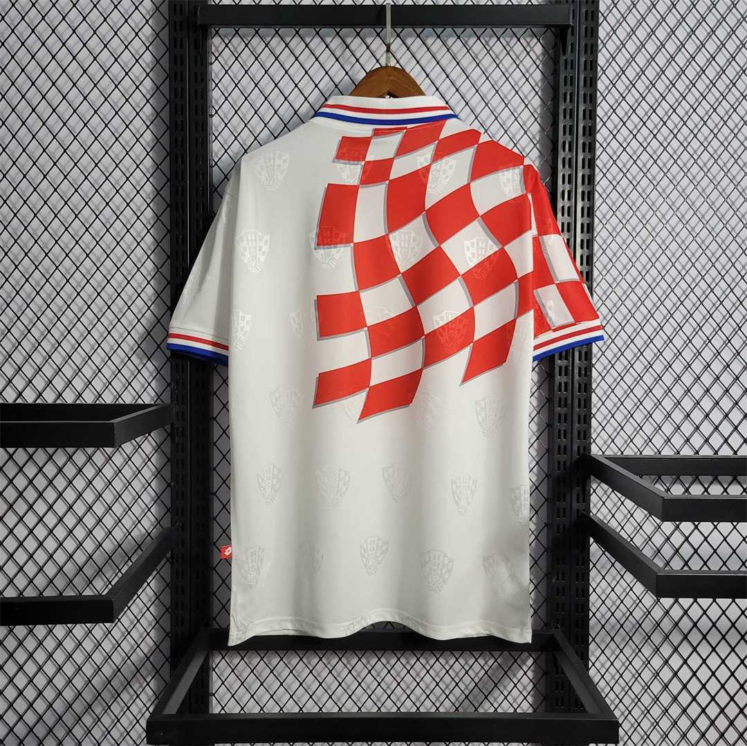 Selección de Croacia. Camiseta local 1998