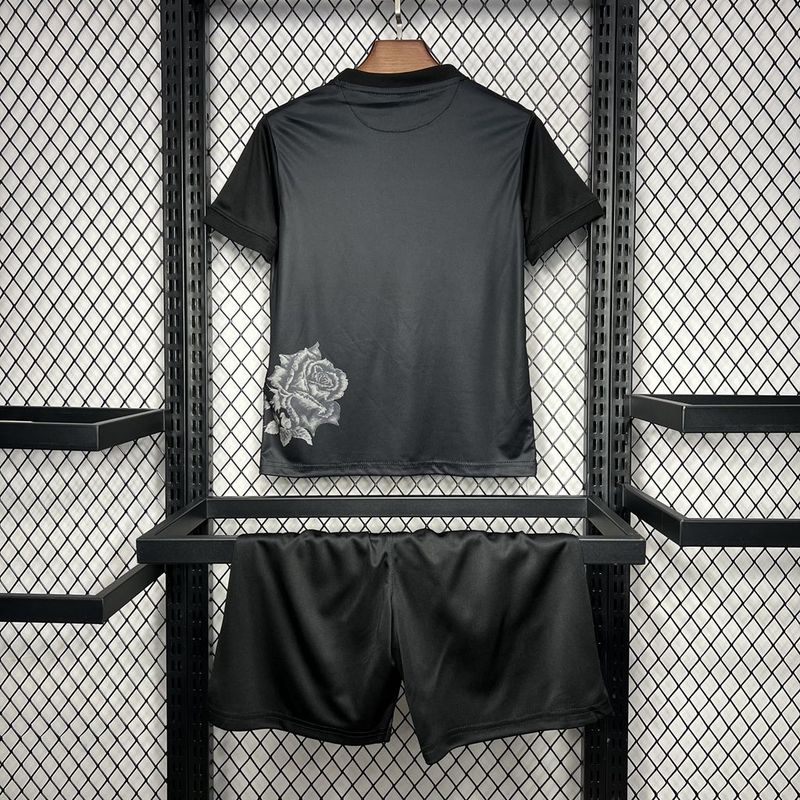 Real Madrid. Kit Niño Y3 Rose Special Edition black 2024-2025