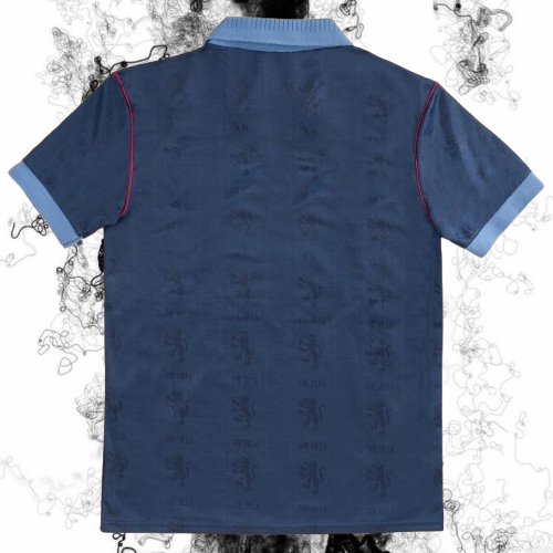 Aston Villa. Camiseta visitante 1995-1997