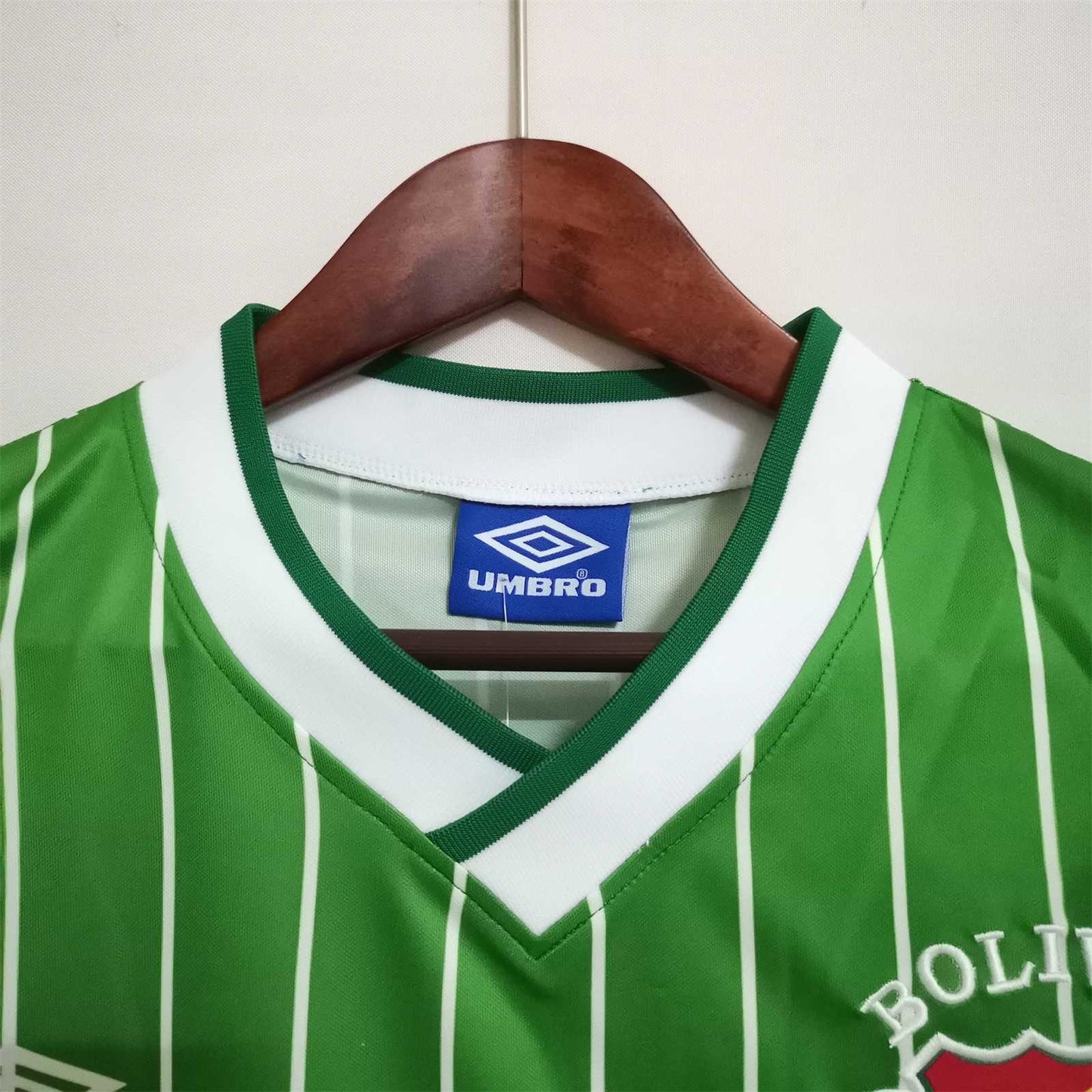 Selección de Bolivia. Camiseta local 1995