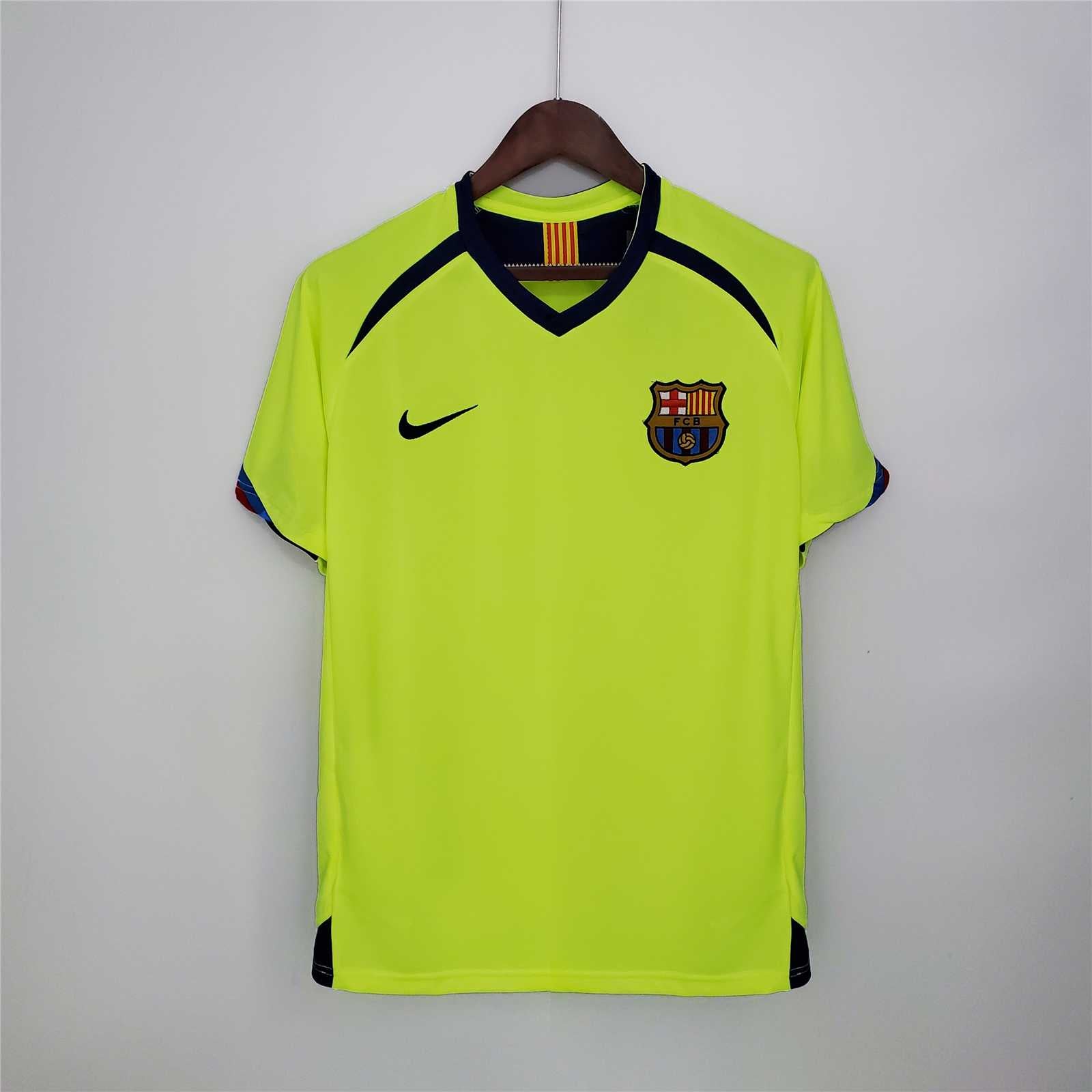 FC Barcelona. Camiseta visitante 2005 2006