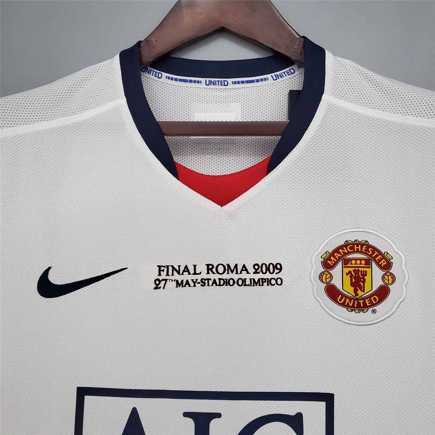 Manchester United. Camiseta visitante 2008-2009 Final UCL