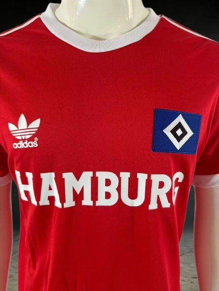 Hamburgo. Camiseta visitante 1974-1975