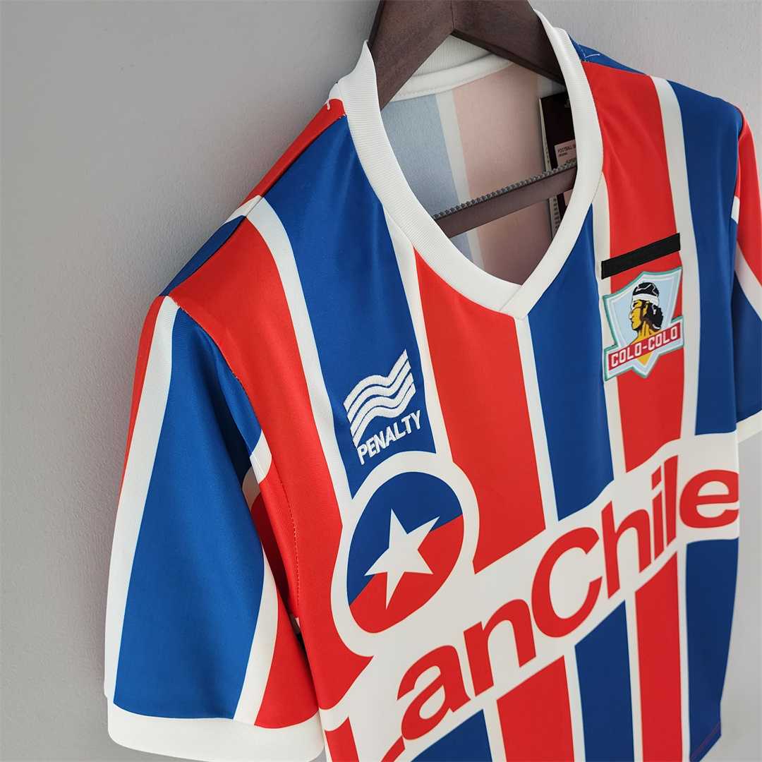 Colo Colo. Camiseta visitante 1986