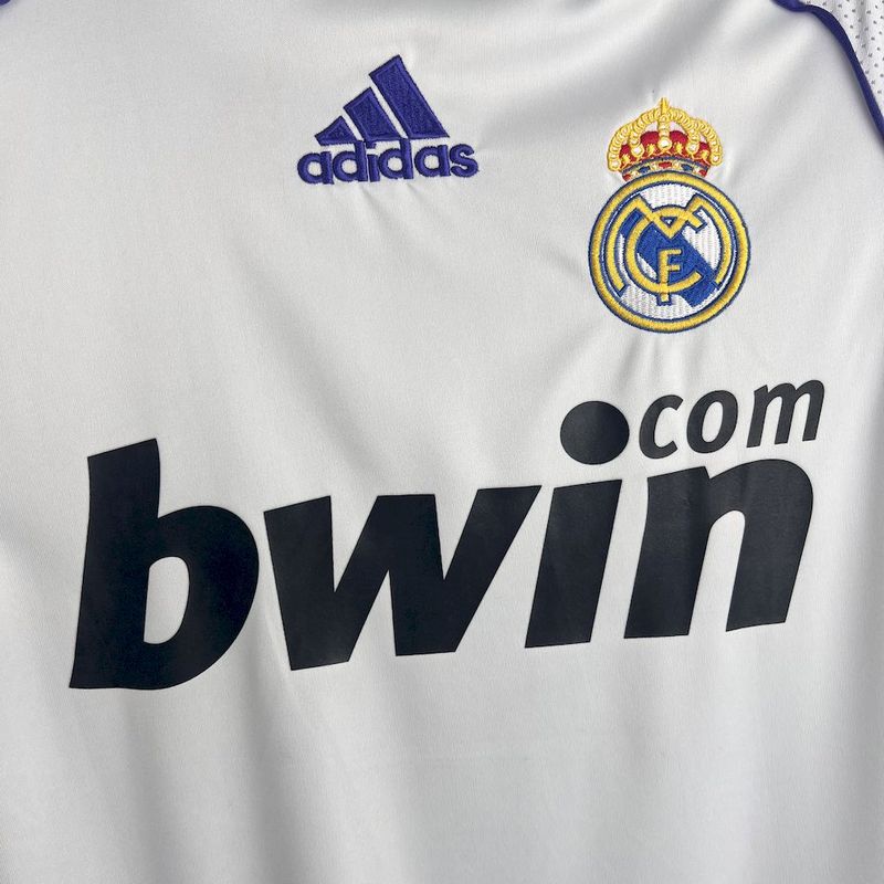 Real Madrid. Camiseta local 2007-2008