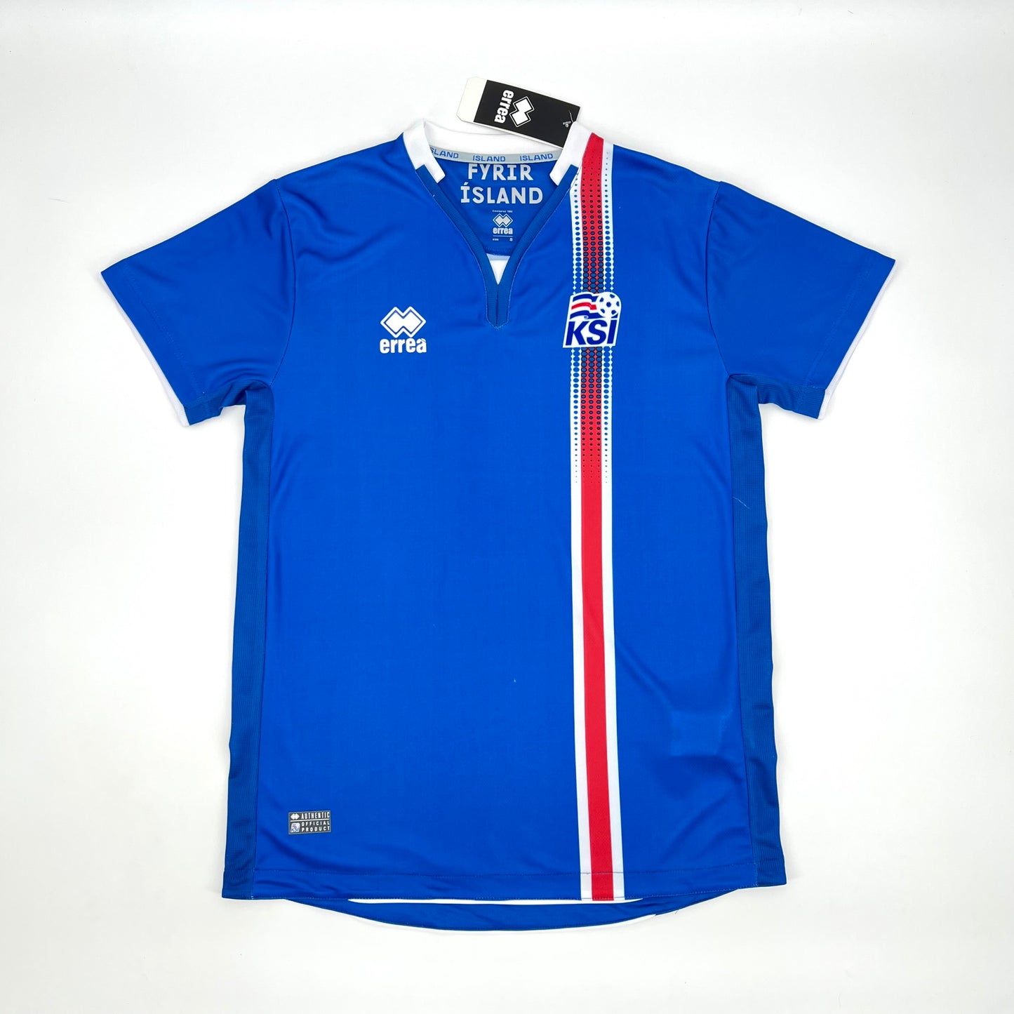 Selección de Islandia. Camiseta local 2016-2017