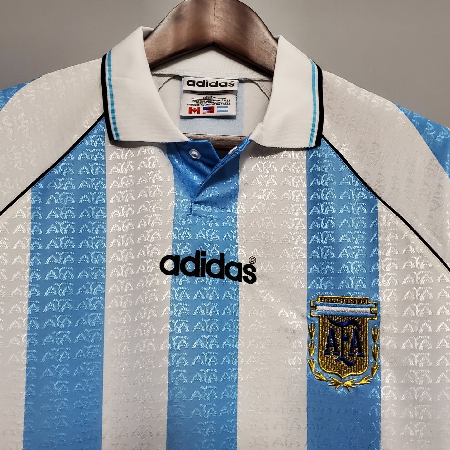 Selección Argentina. Camiseta local 1994