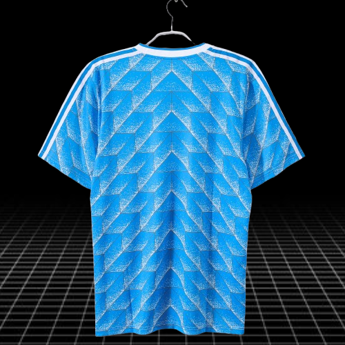 Selección de Alemania Oriental DDR. Camiseta local 1988 (Sin Estampado)