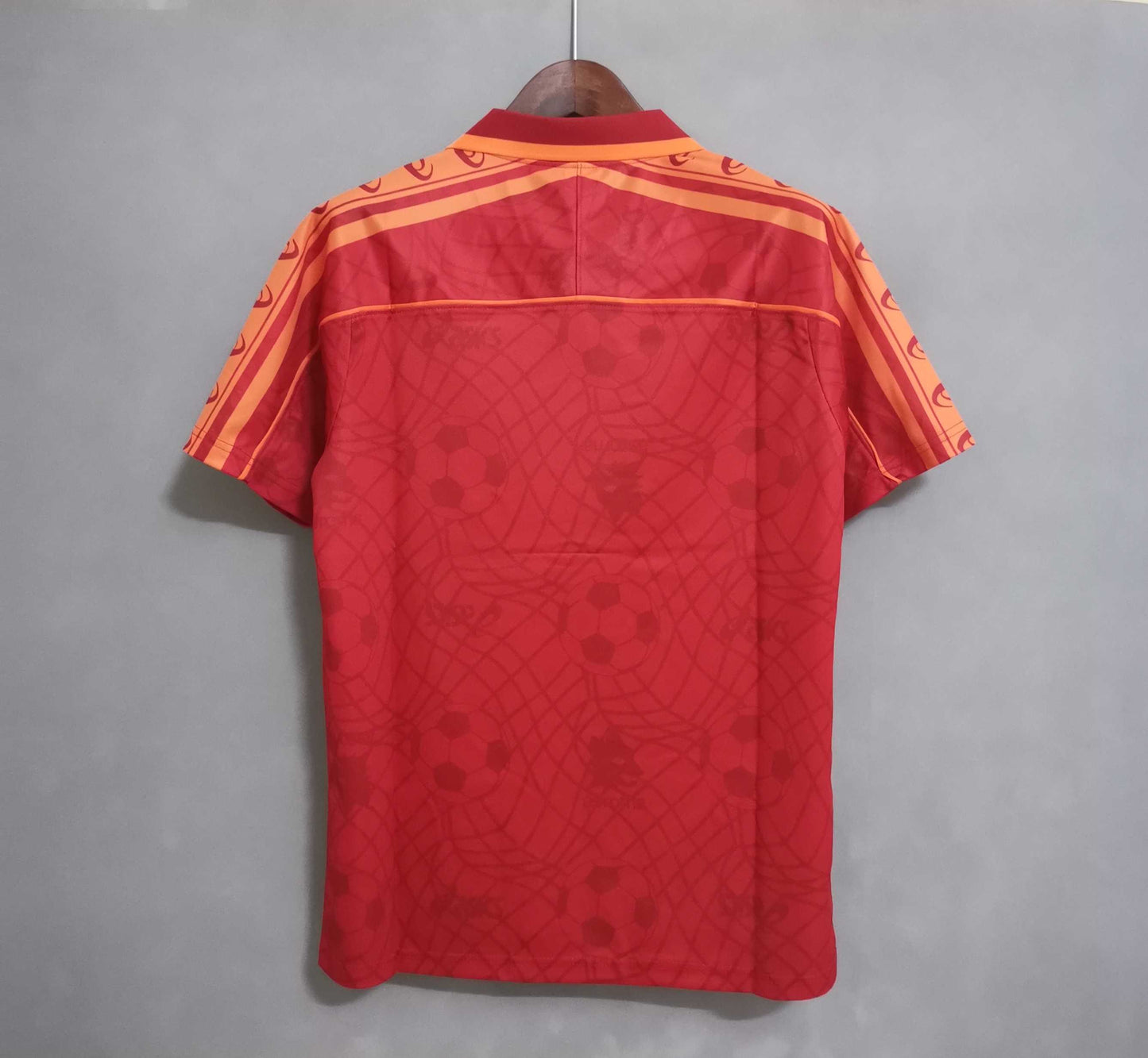 AS Roma. Camiseta local 1995-1996