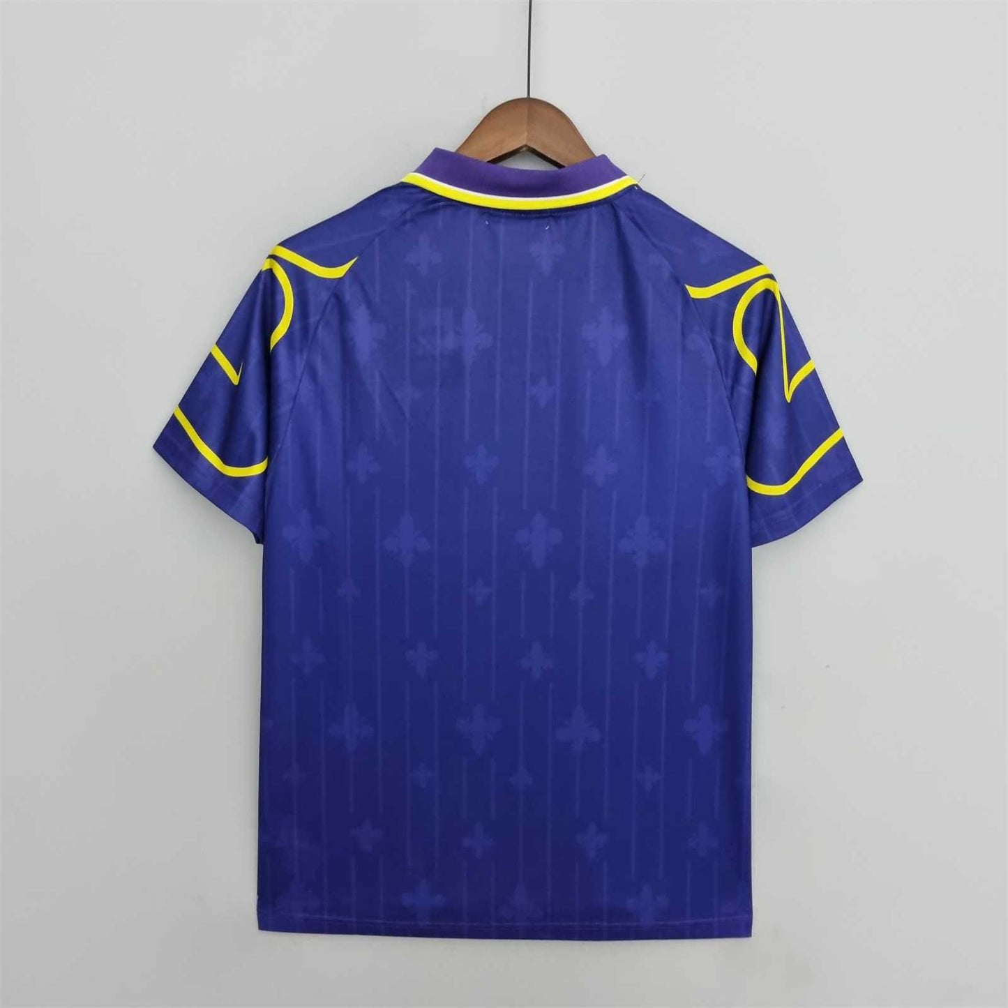 Fiorentina. Camiseta local 1997-1998