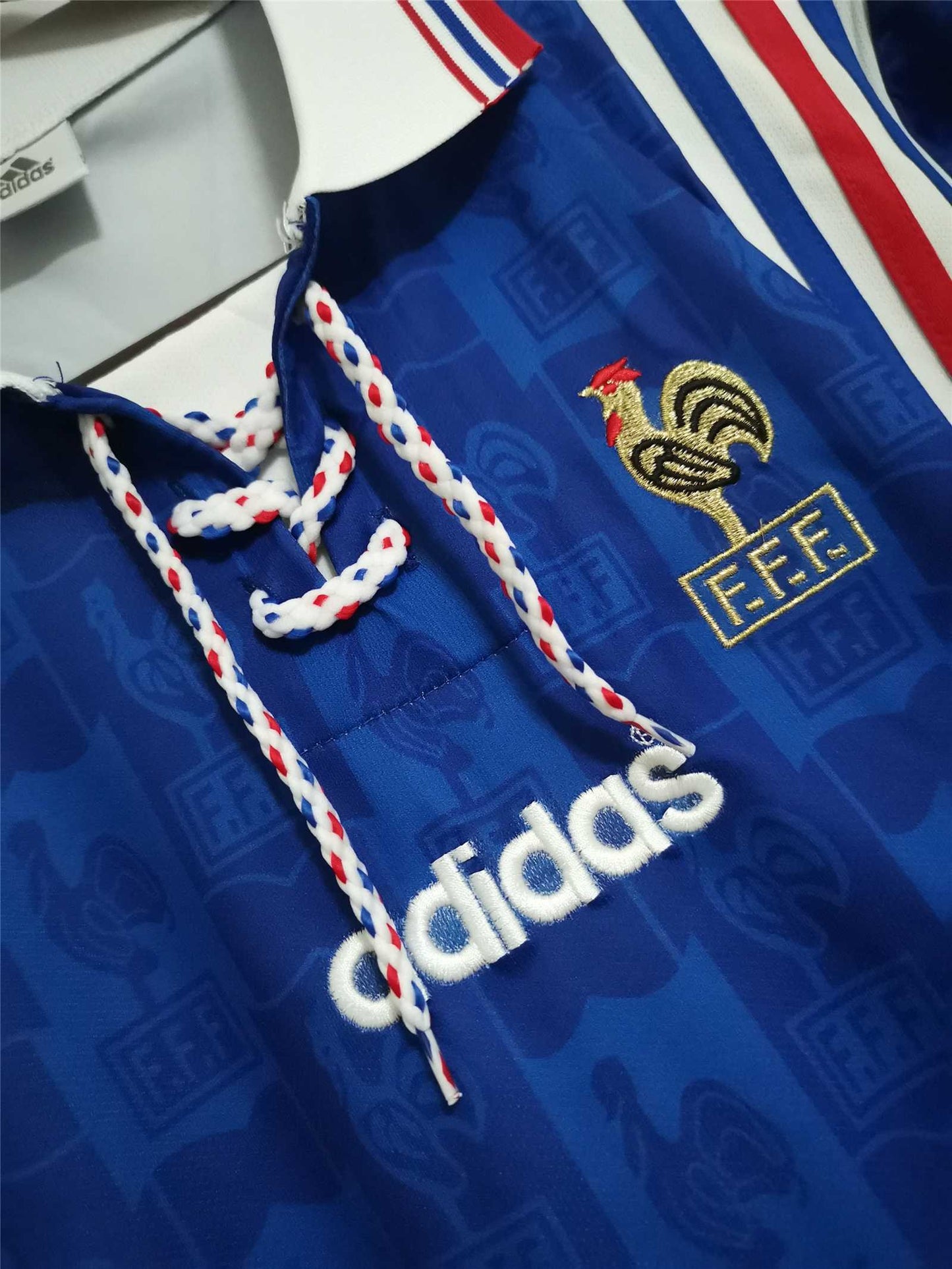 Selección de Francia. Camiseta local 1996