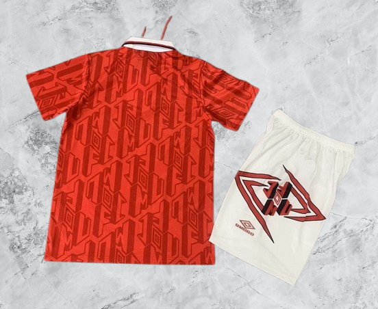 Manchester United. Kit Niño local 1992-1994