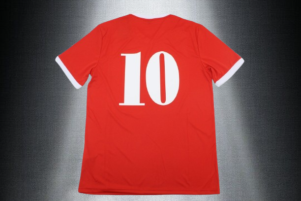 Independiente. Camiseta local 1986-1988