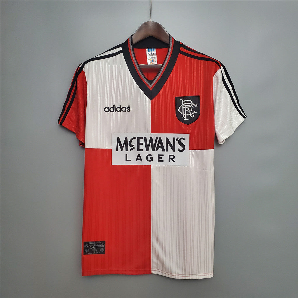 Rangers. Camiseta visitante 1995-1996