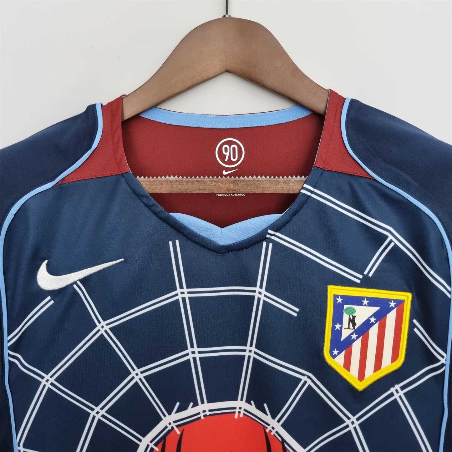 Atlético de Madrid. Camiseta visitante 2004-2005