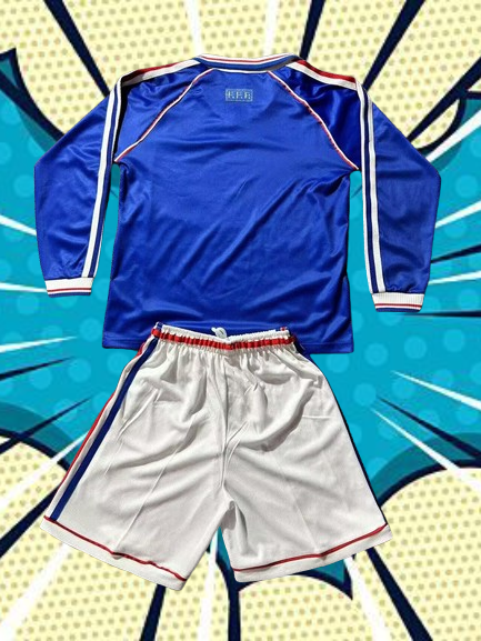 Selección de Francia. Kit Niño local Manga Larga 1998
