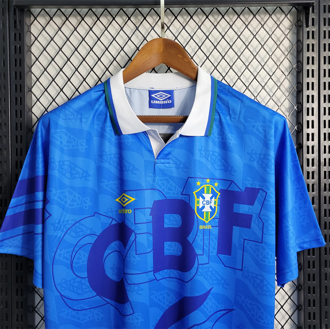 Selección de Brasil. Camiseta visitante 1992