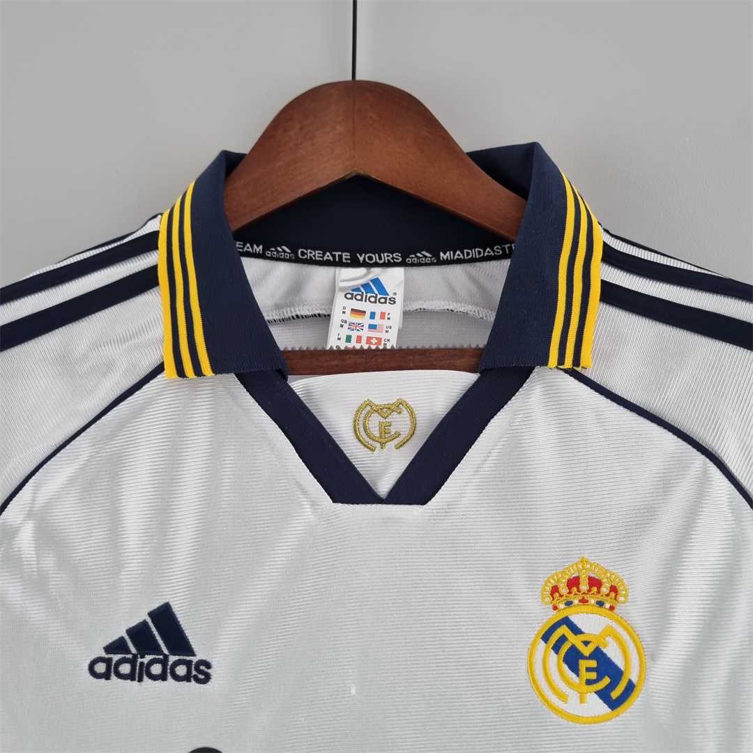 Real Madrid. Camiseta local 1998-2000