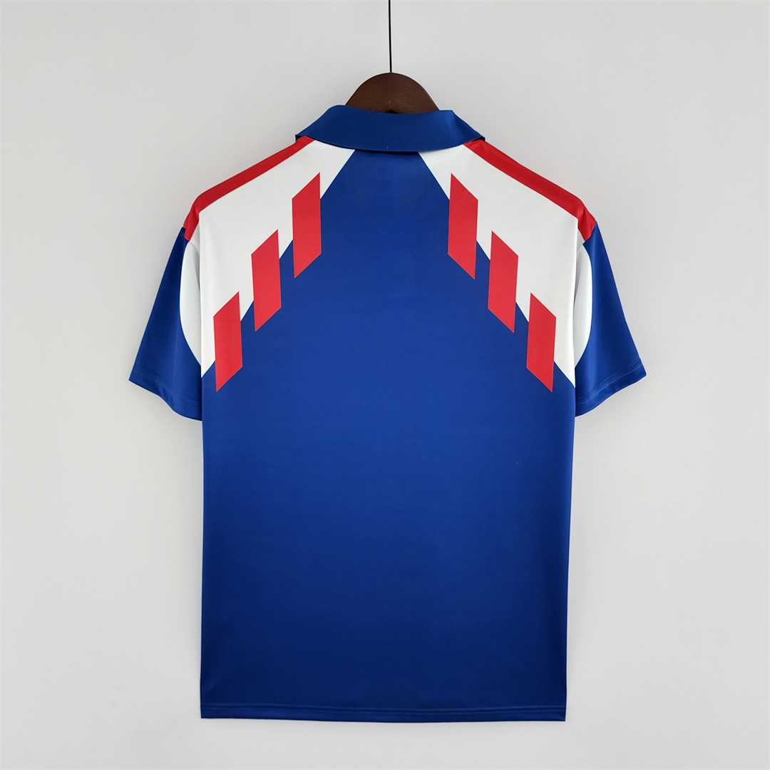 Selección de Francia. Camiseta local 1988-1990