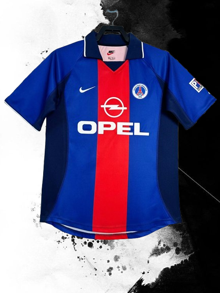 PSG. Camiseta local 2000-2001