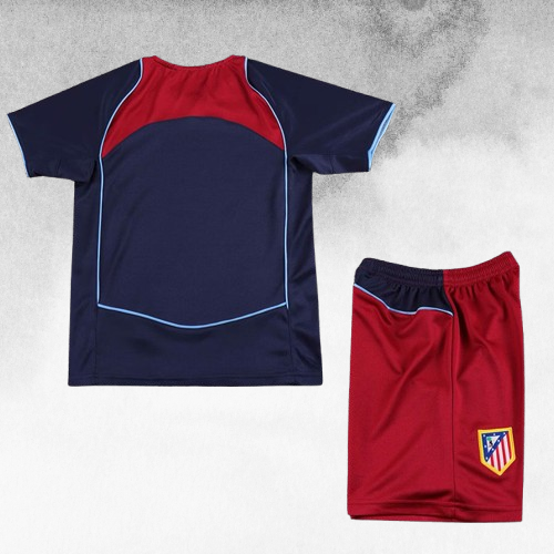 Atlético de Madrid. Kit Niño visitante 2004-2005