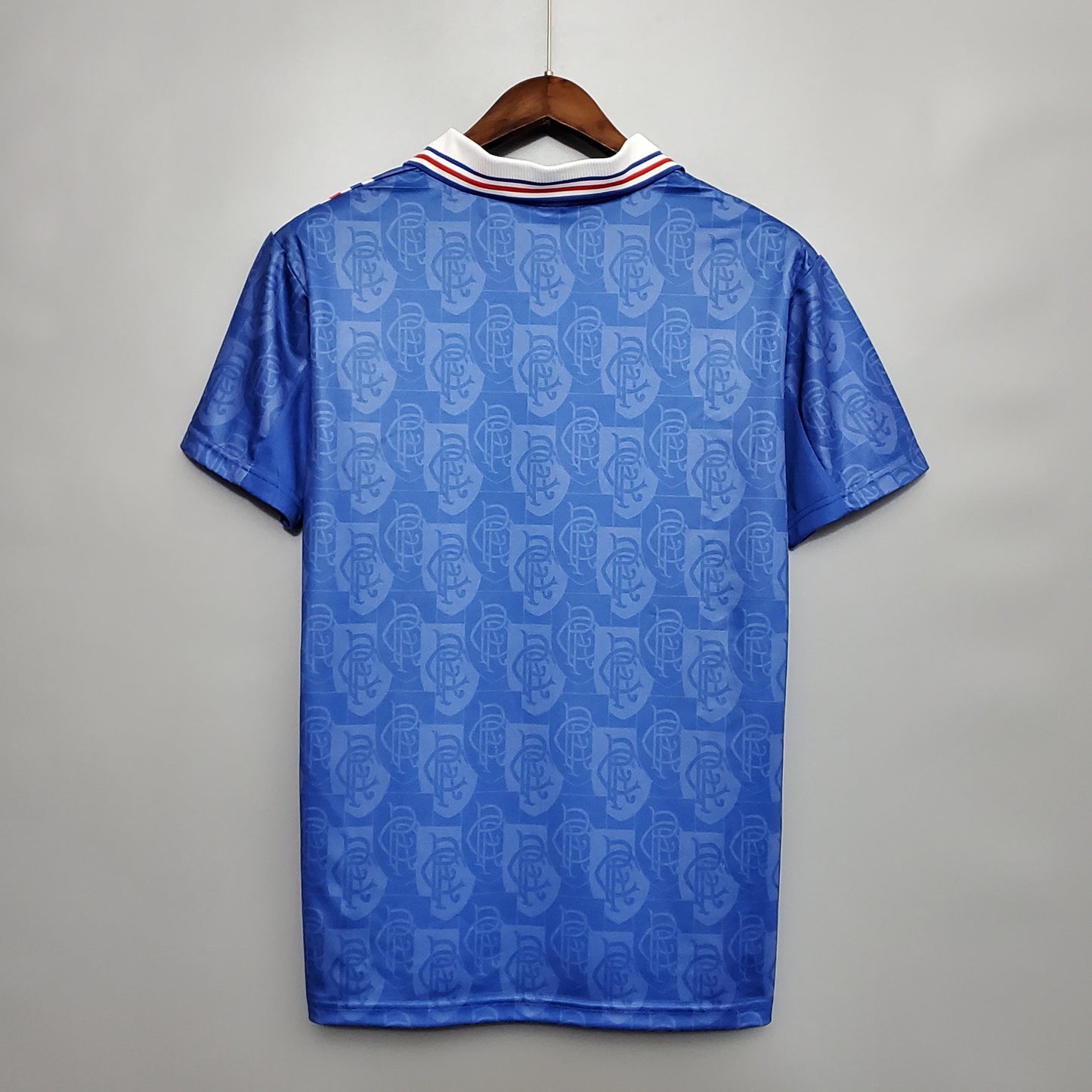 Glasgow Rangers. Camiseta local 1996-1997