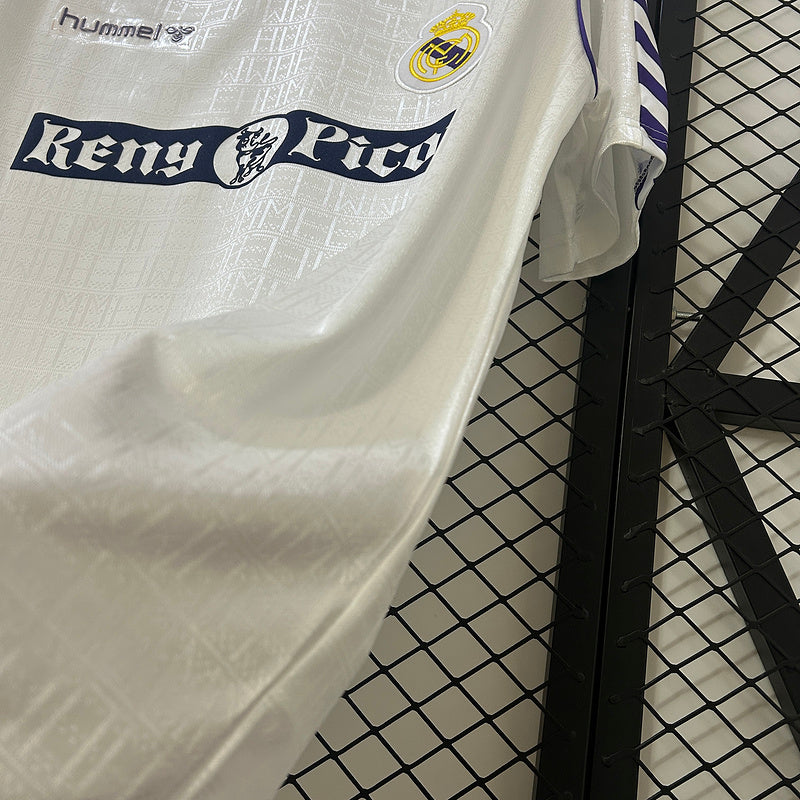 Real Madrid. Camiseta local 1989-1990