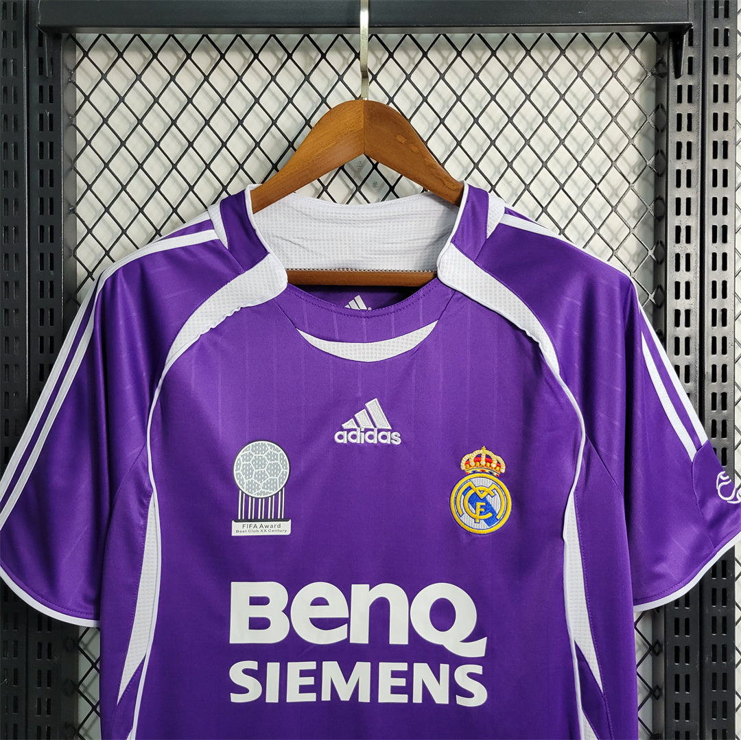Real Madrid. Camiseta visitante 2006-2007