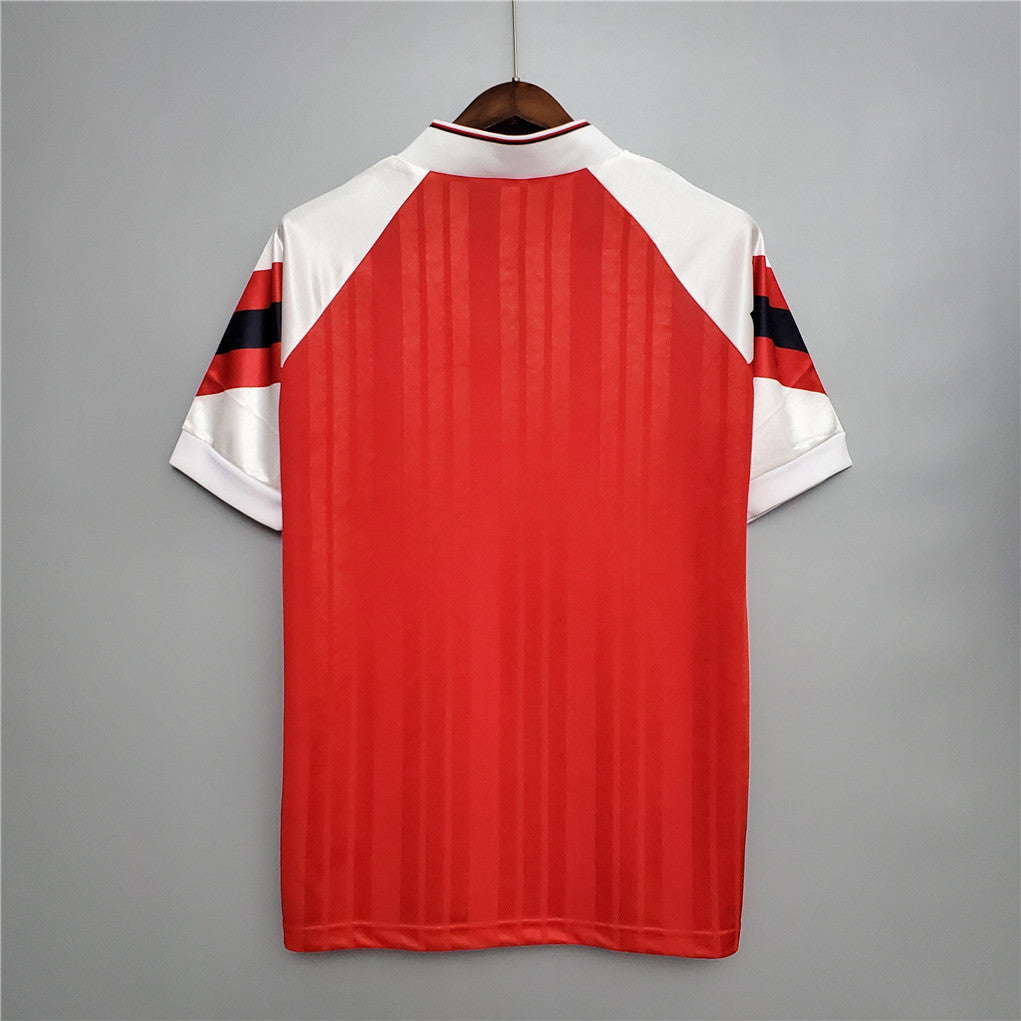 Arsenal. Camiseta local 1992-1993