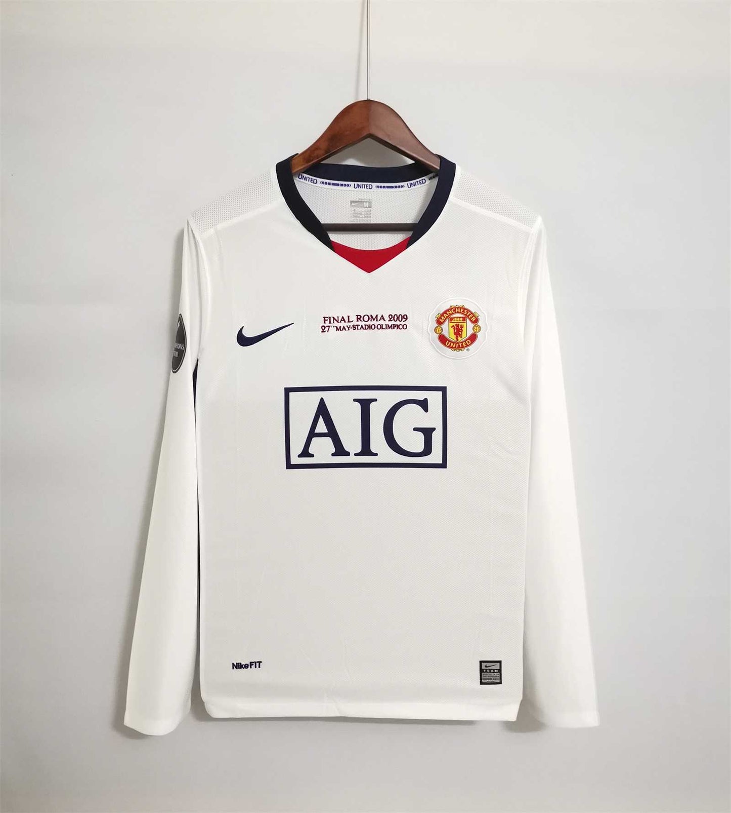 Manchester United. Camiseta visitante 2008-2009 Final UCL
