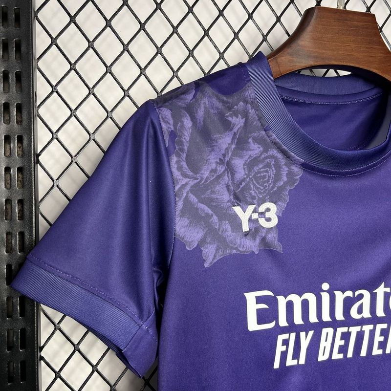 Real Madrid. Kit Y3 Rose Special Edition purple 2024-2025