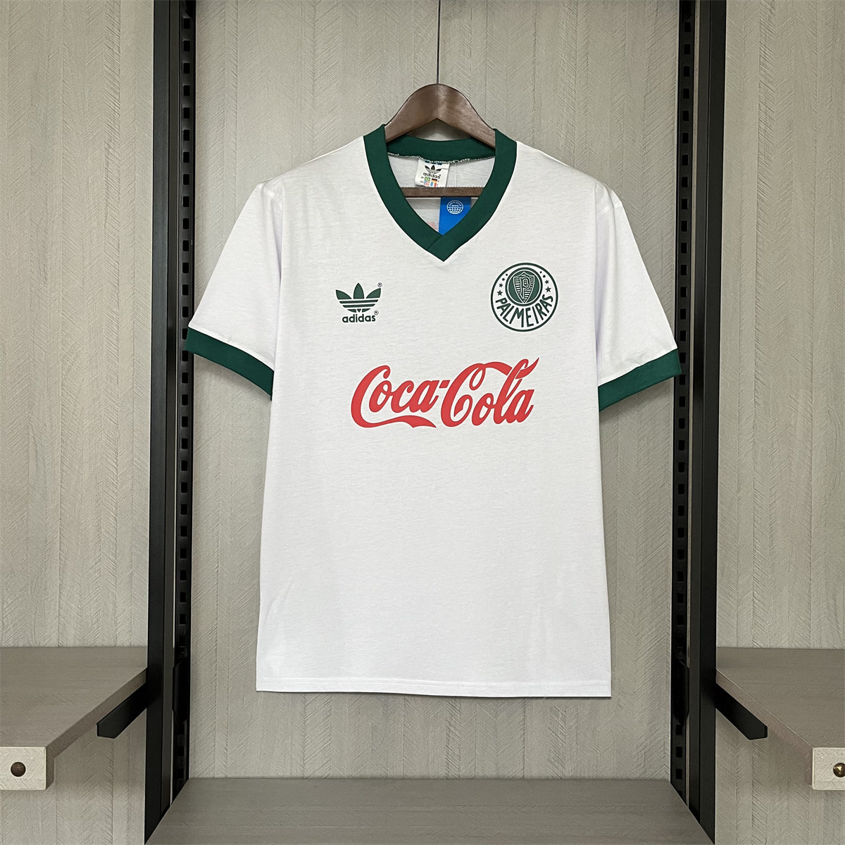 Palmeiras. Camiseta visitante 1989-1991