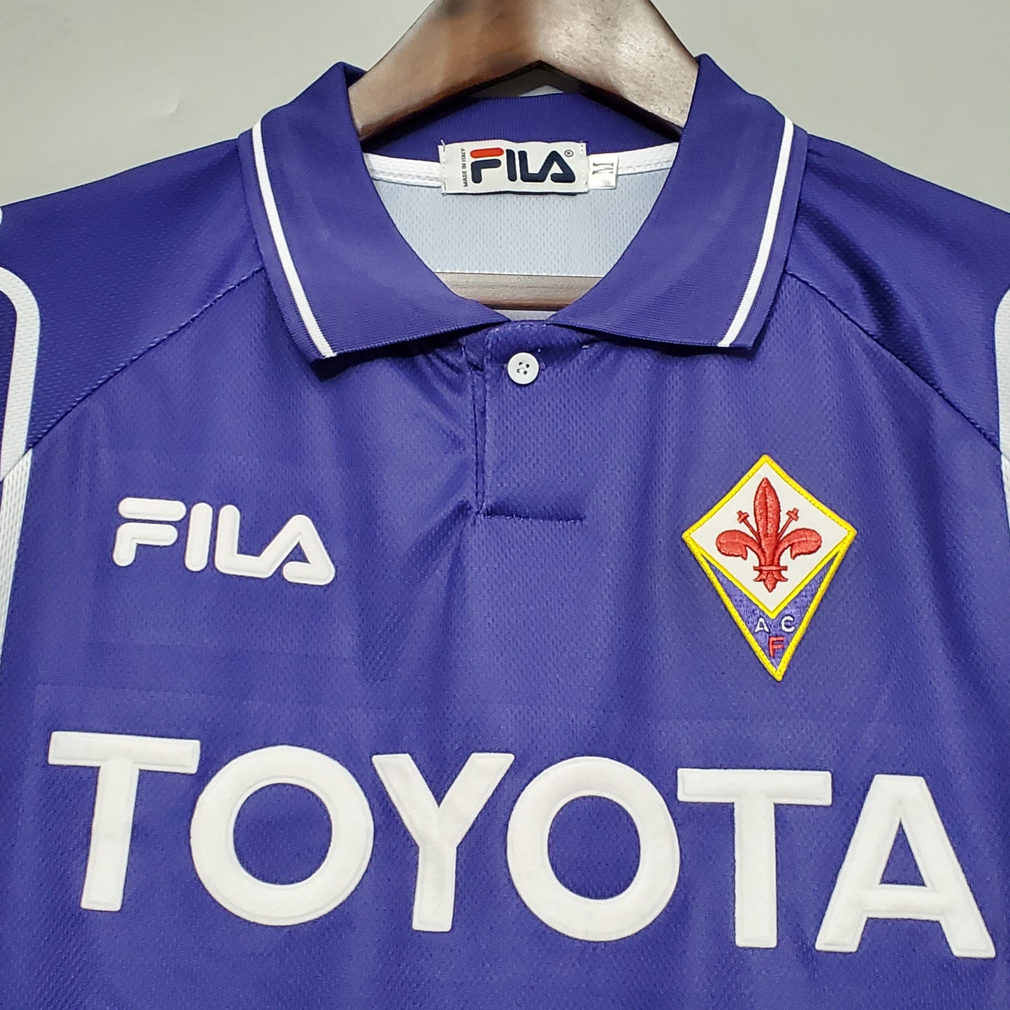 Fiorentina. Camiseta local 1999-2000