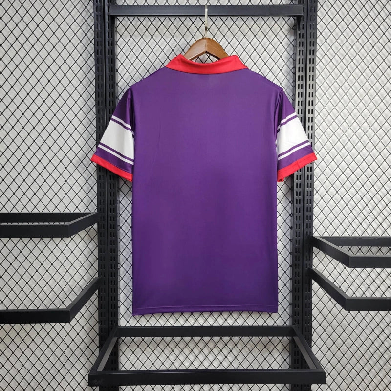 Fiorentina. Camiseta local 1984-1985