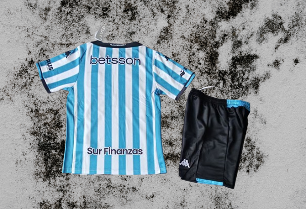 Racing. Kit Niño local 2024-2025