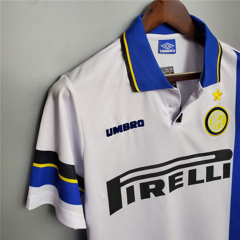 Inter de Milán. Camiseta visitante 1997-1998