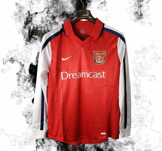 Arsenal. Camiseta local 2000-2001
