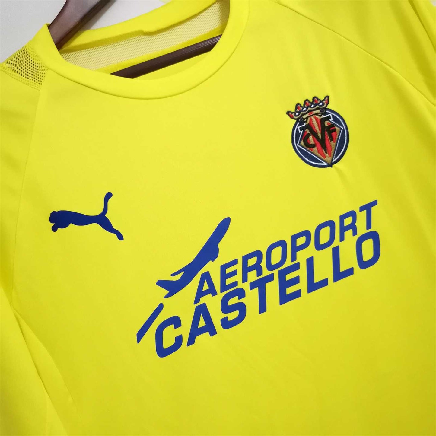Villarreal. Camiseta local 2005-2006